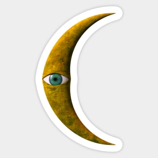 Moon Eye Sticker